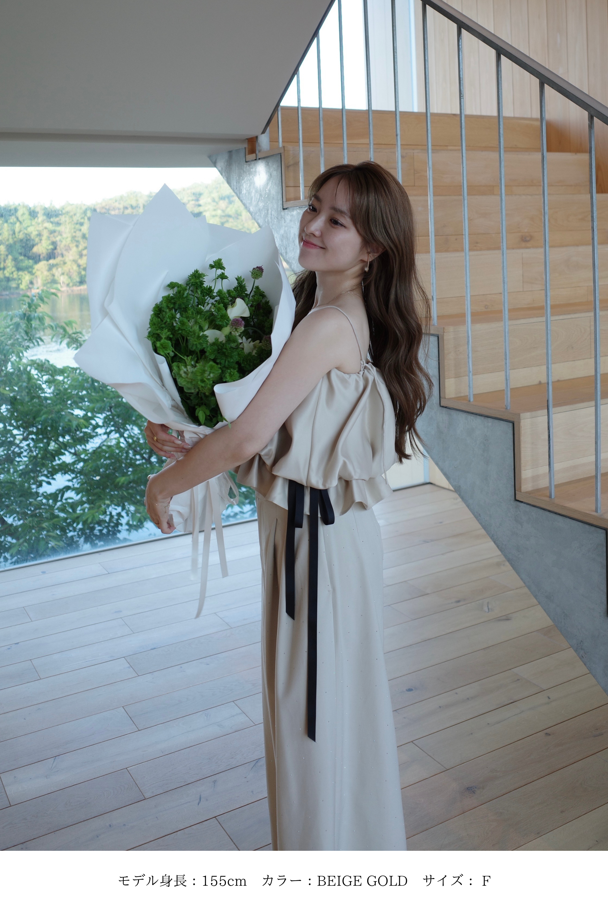 〈 RESTOCK 〉Satin Lueur Blouse