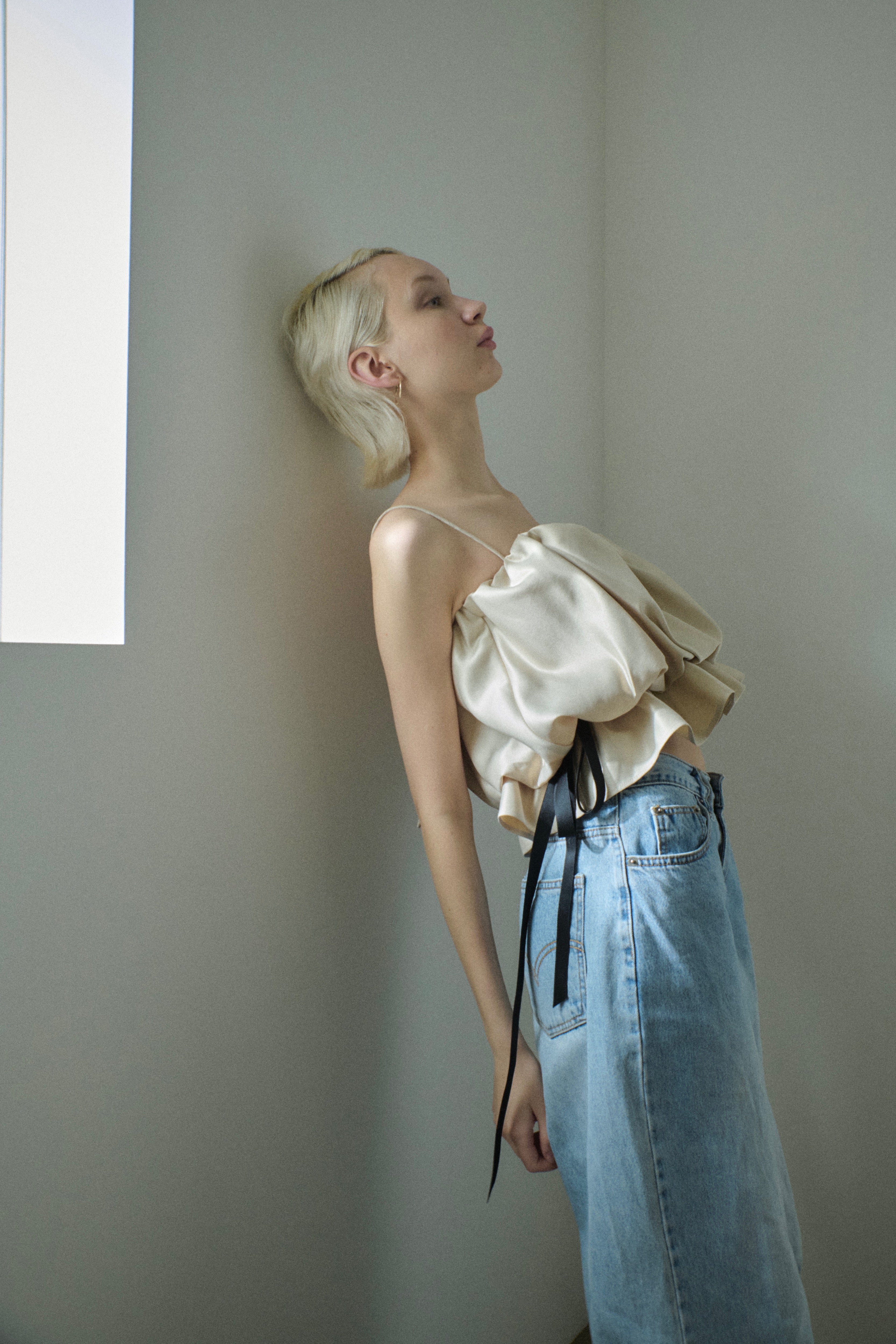 〈 RESTOCK 〉Satin Lueur Blouse