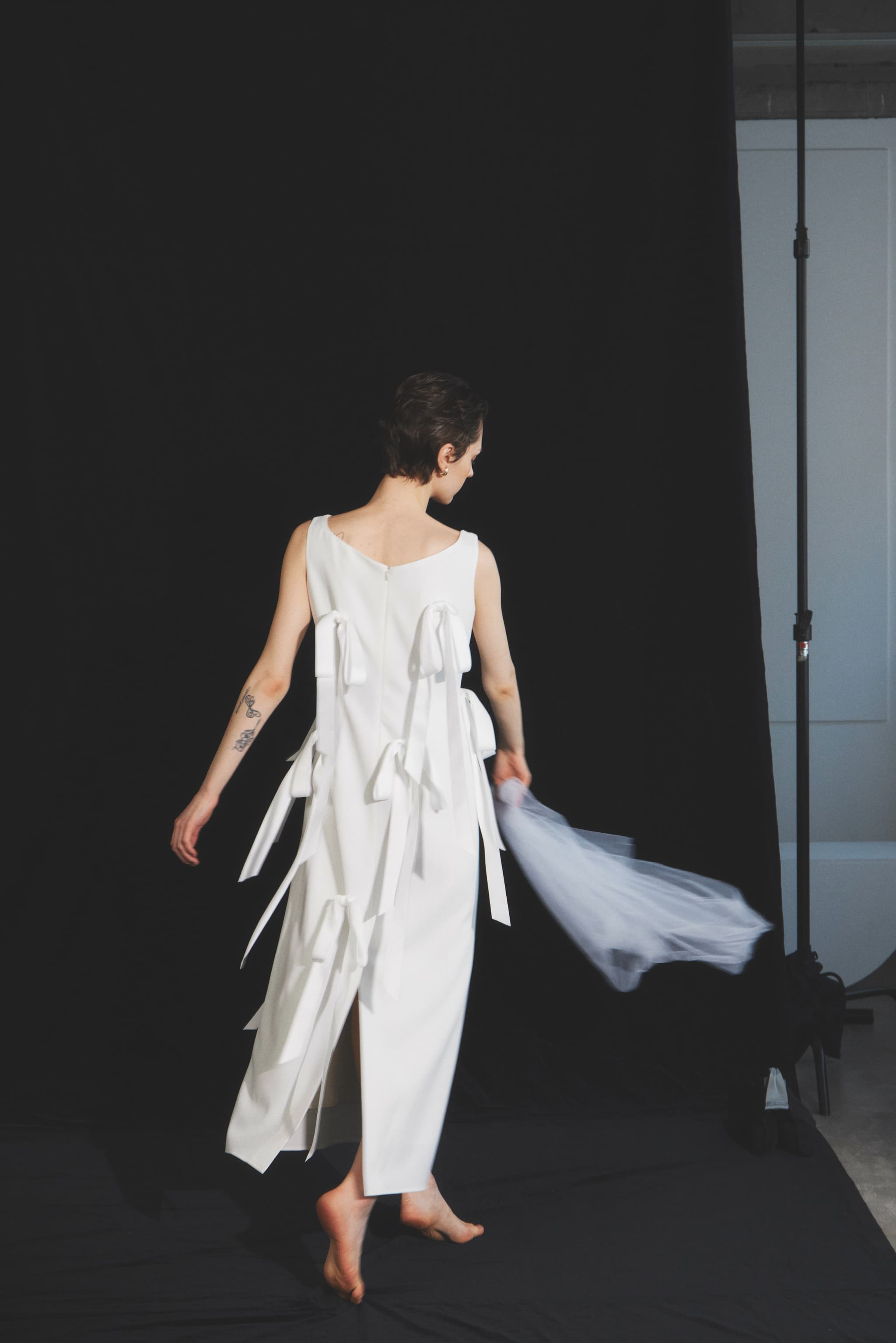 〈 RESTOCK 〉Long Ribbon Dress