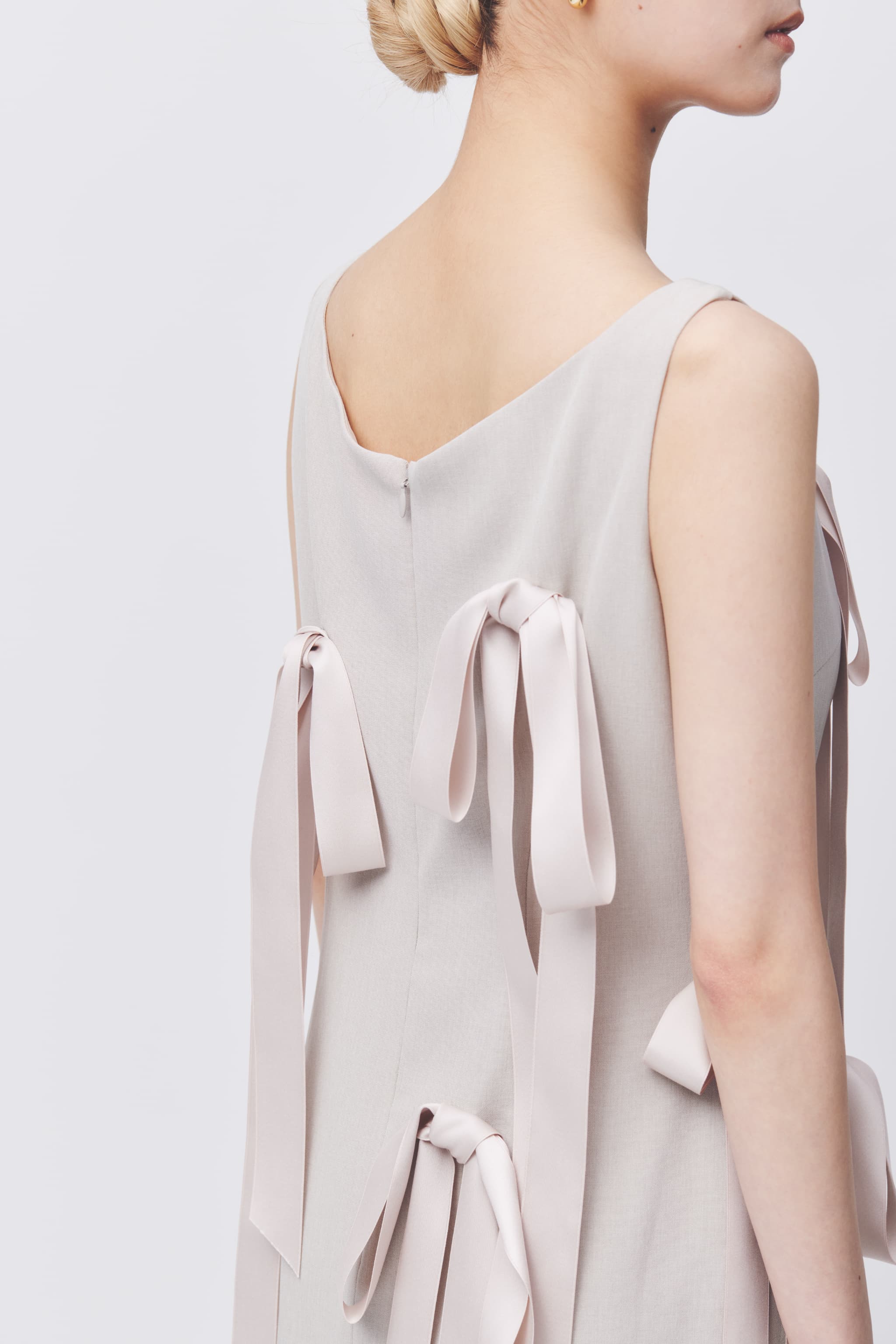 〈 RESTOCK 〉Long Ribbon Dress