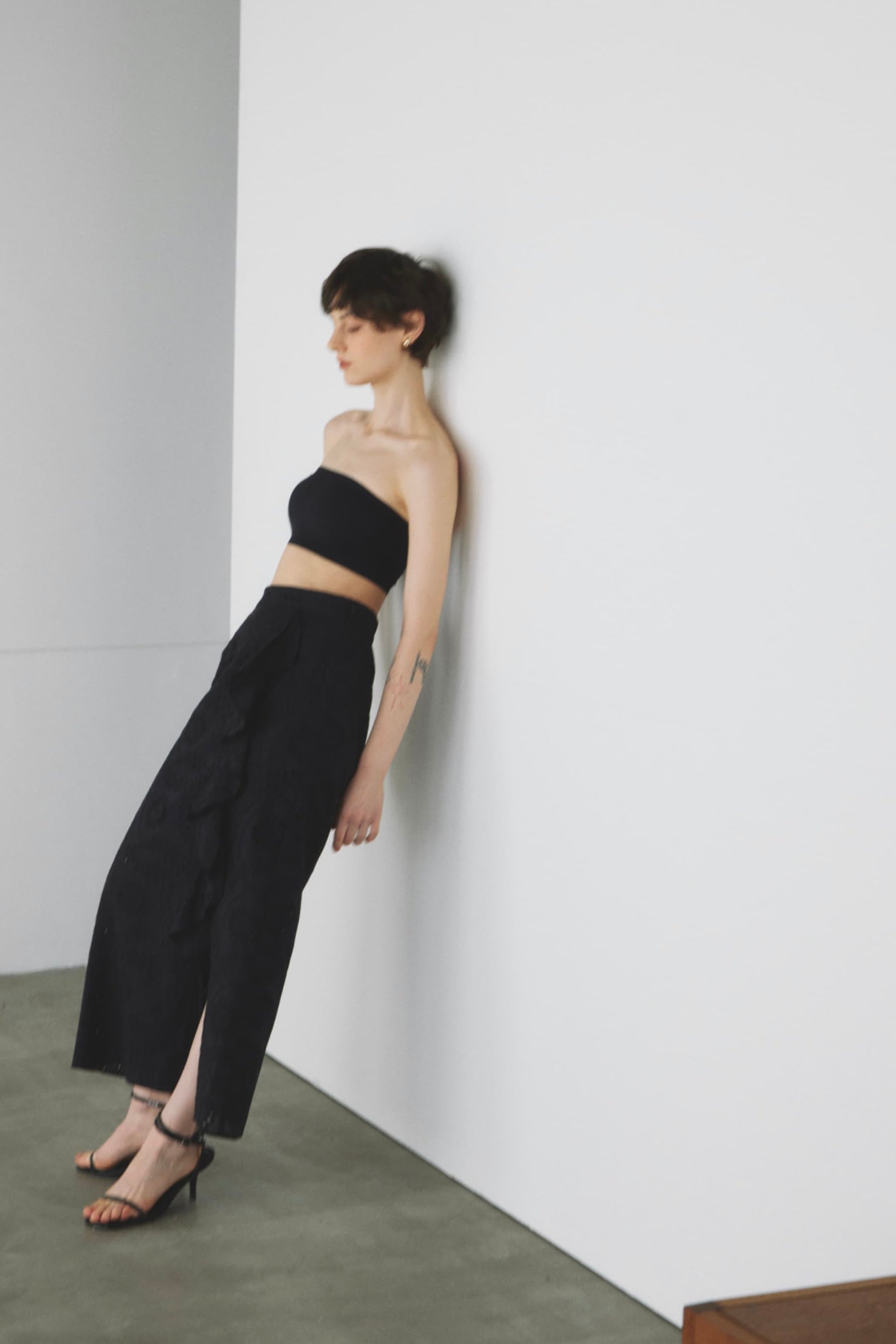 Cotton Lace Pair Skirt