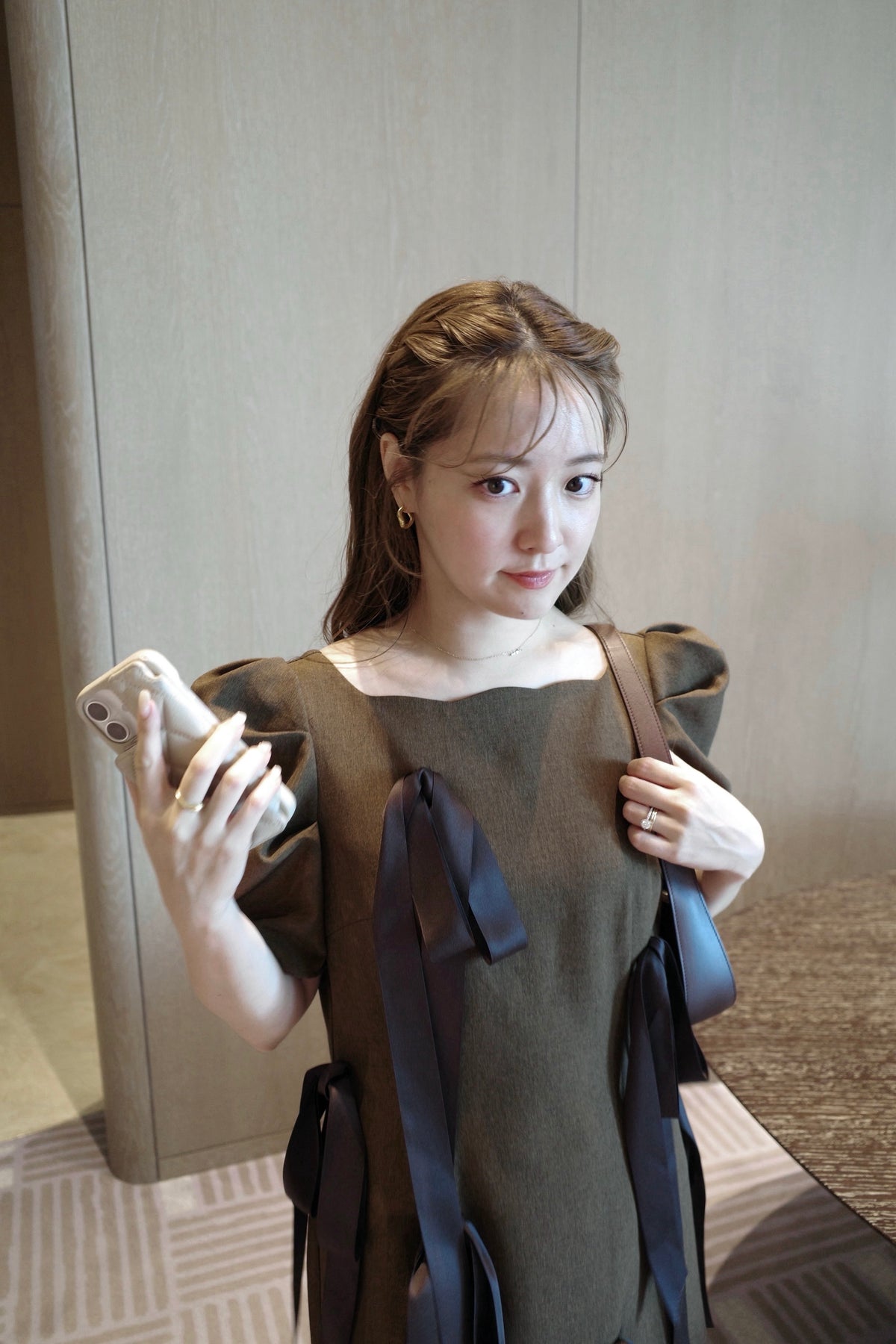〈 RESTOCK 〉Long Ribbon Midnight Dress