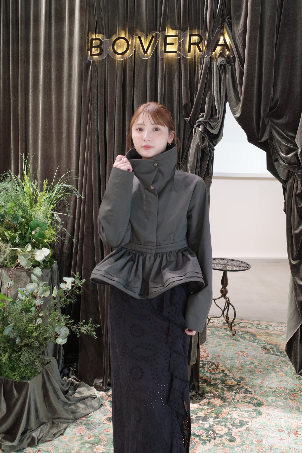 Floating Peplum Jacket