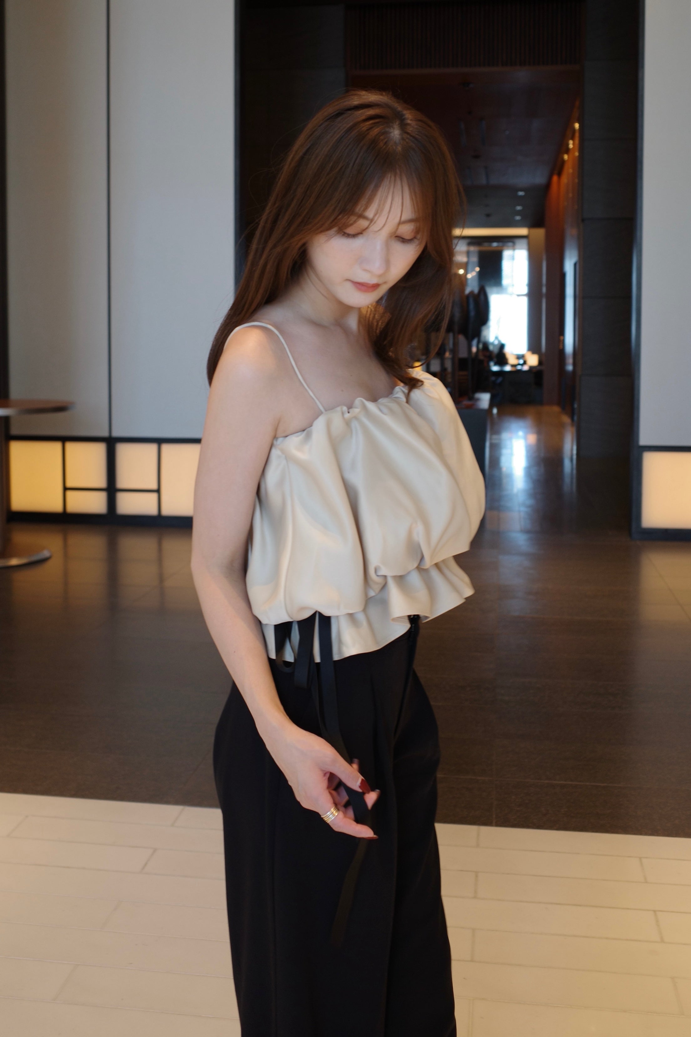 〈 RESTOCK 〉Satin Lueur Blouse