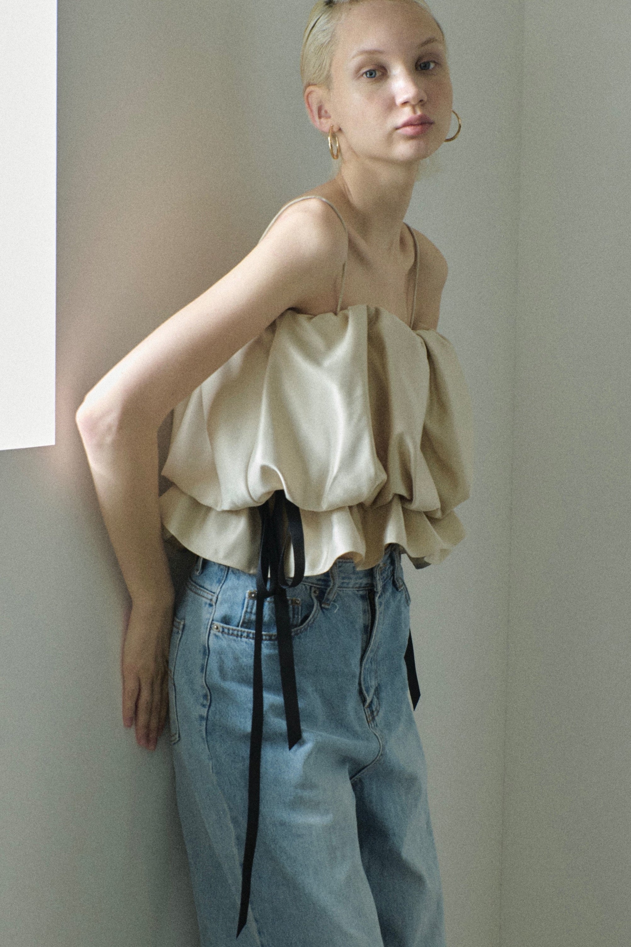 〈 RESTOCK 〉Satin Lueur Blouse