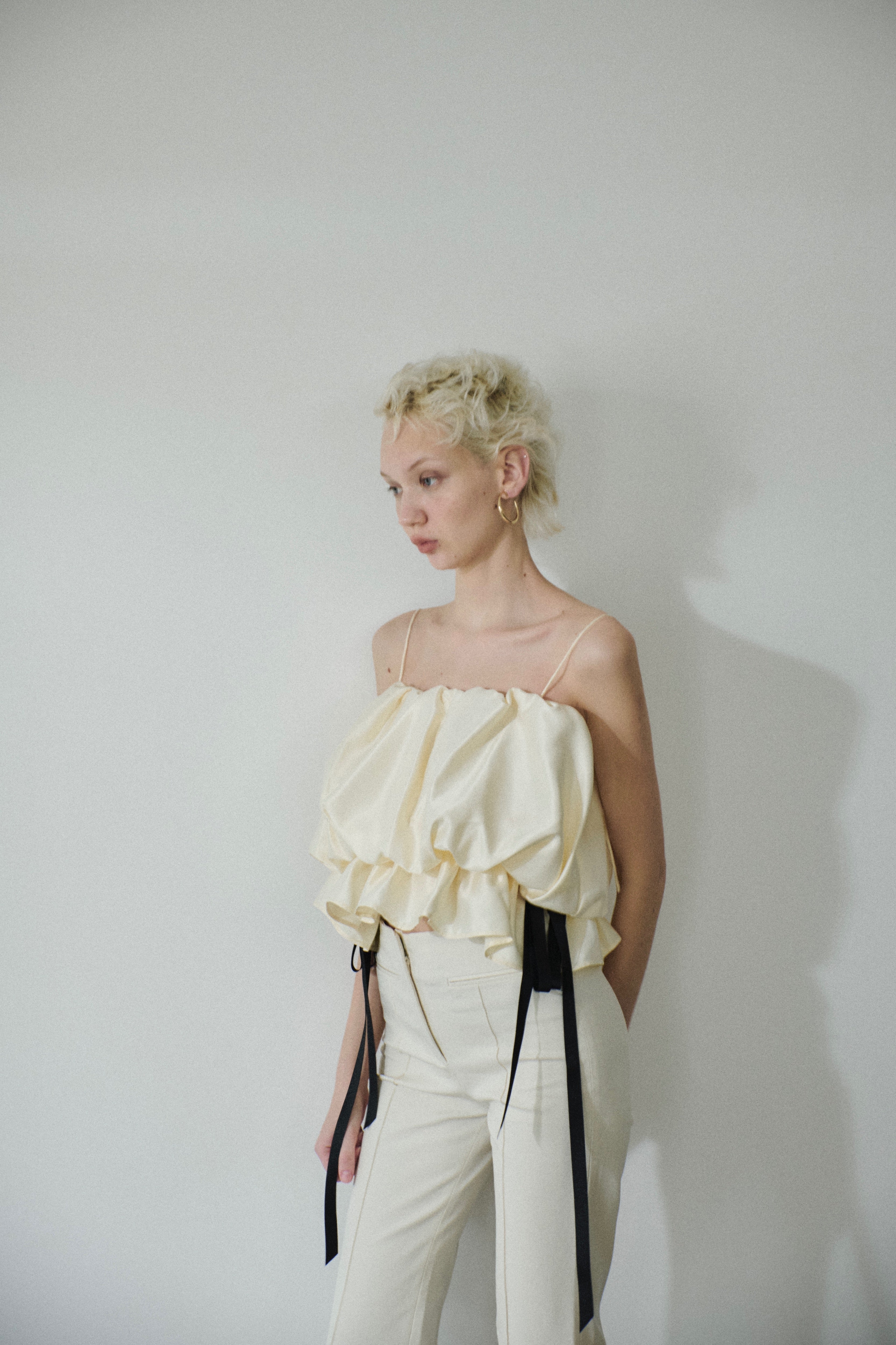 〈 RESTOCK 〉Satin Lueur Blouse
