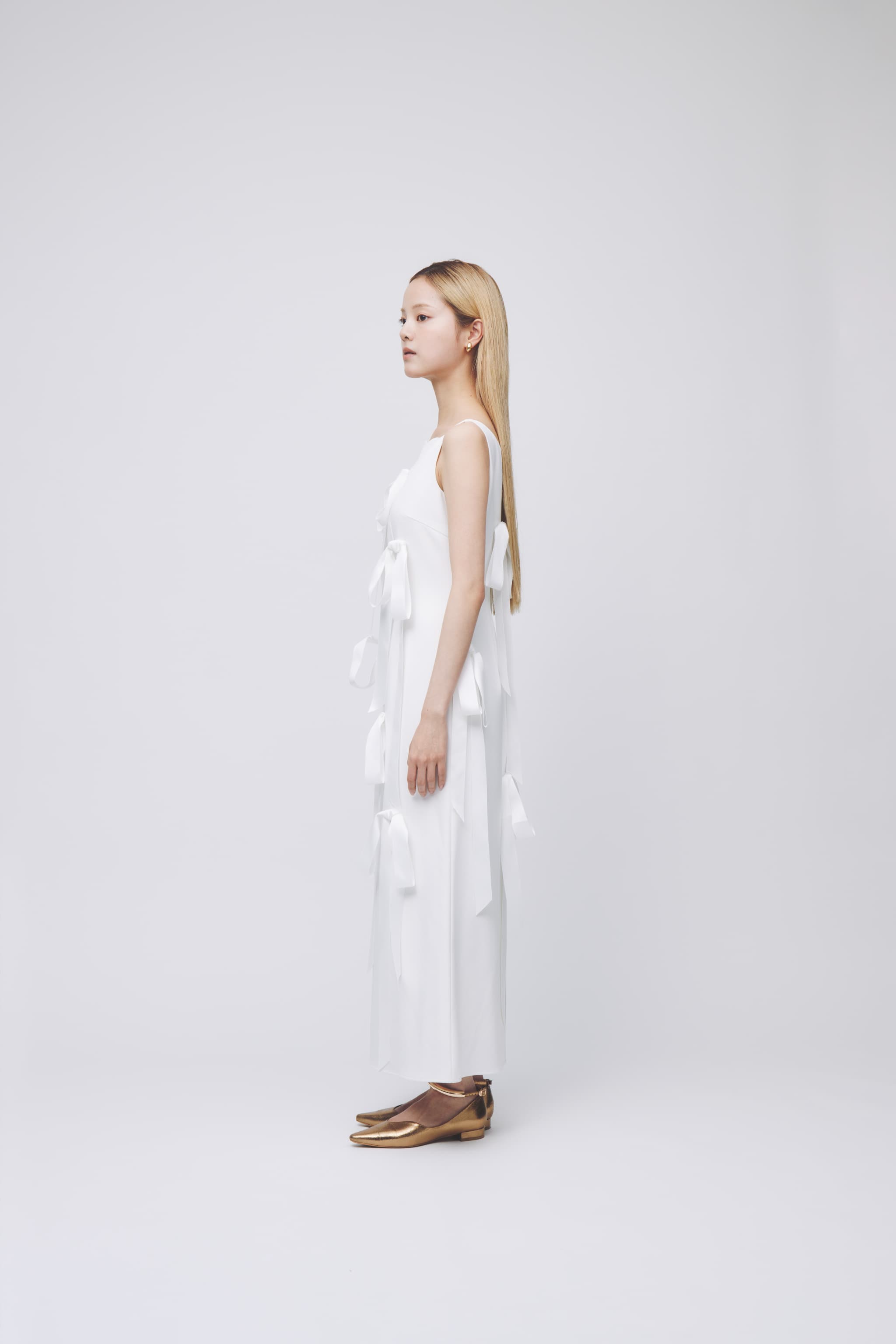 〈 RESTOCK 〉Long Ribbon Dress