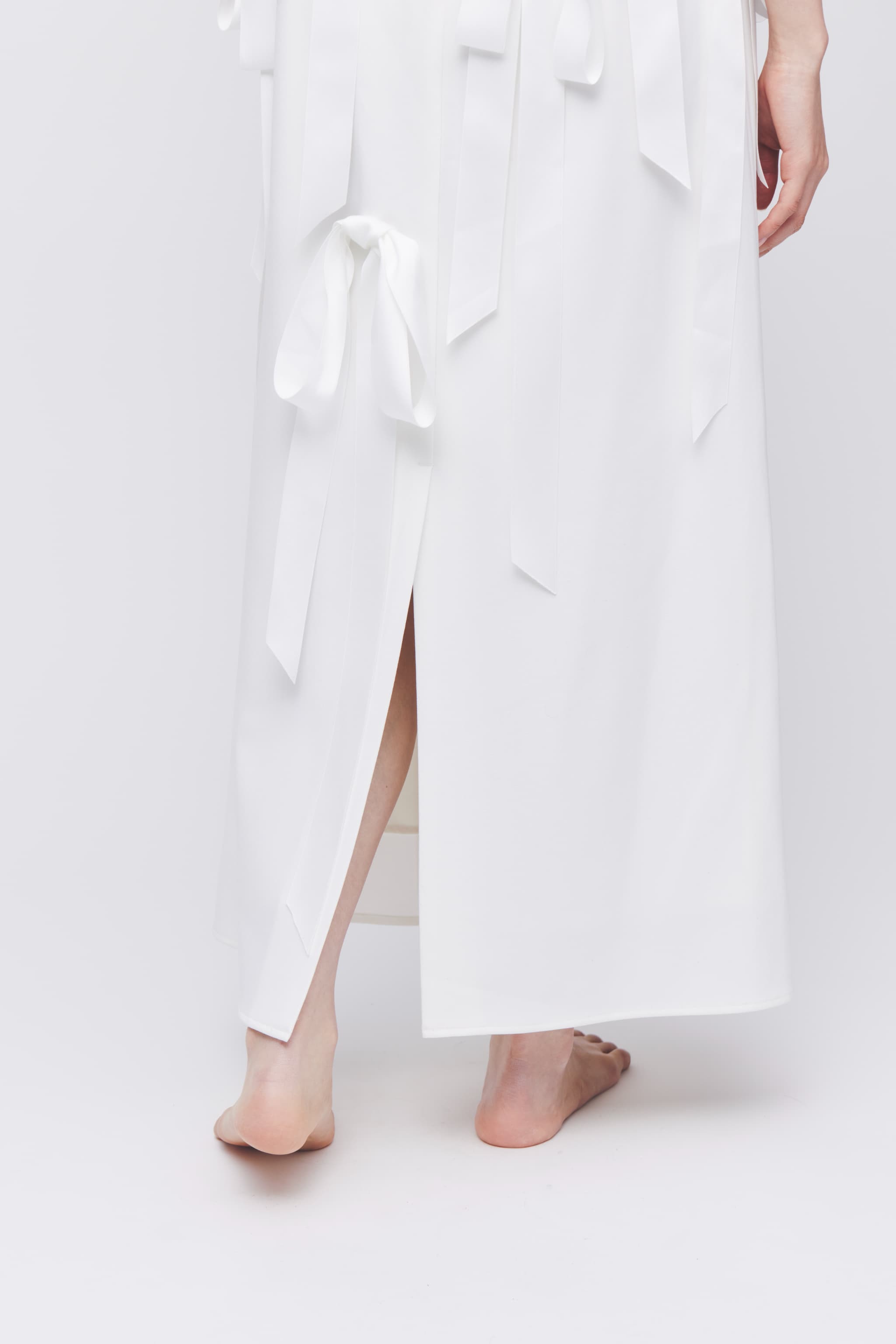 RESTOCK 〉Long Ribbon Dress