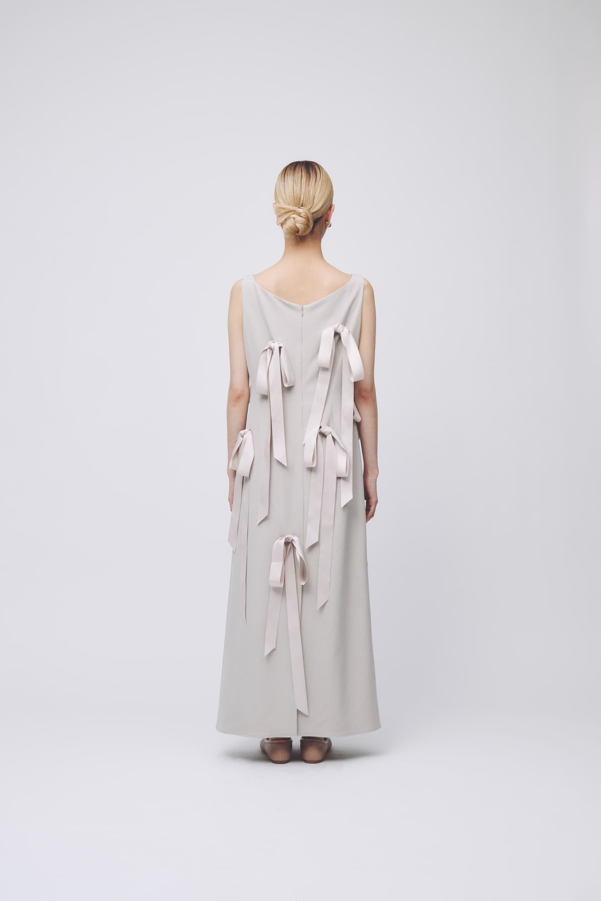 〈 RESTOCK 〉Long Ribbon Dress