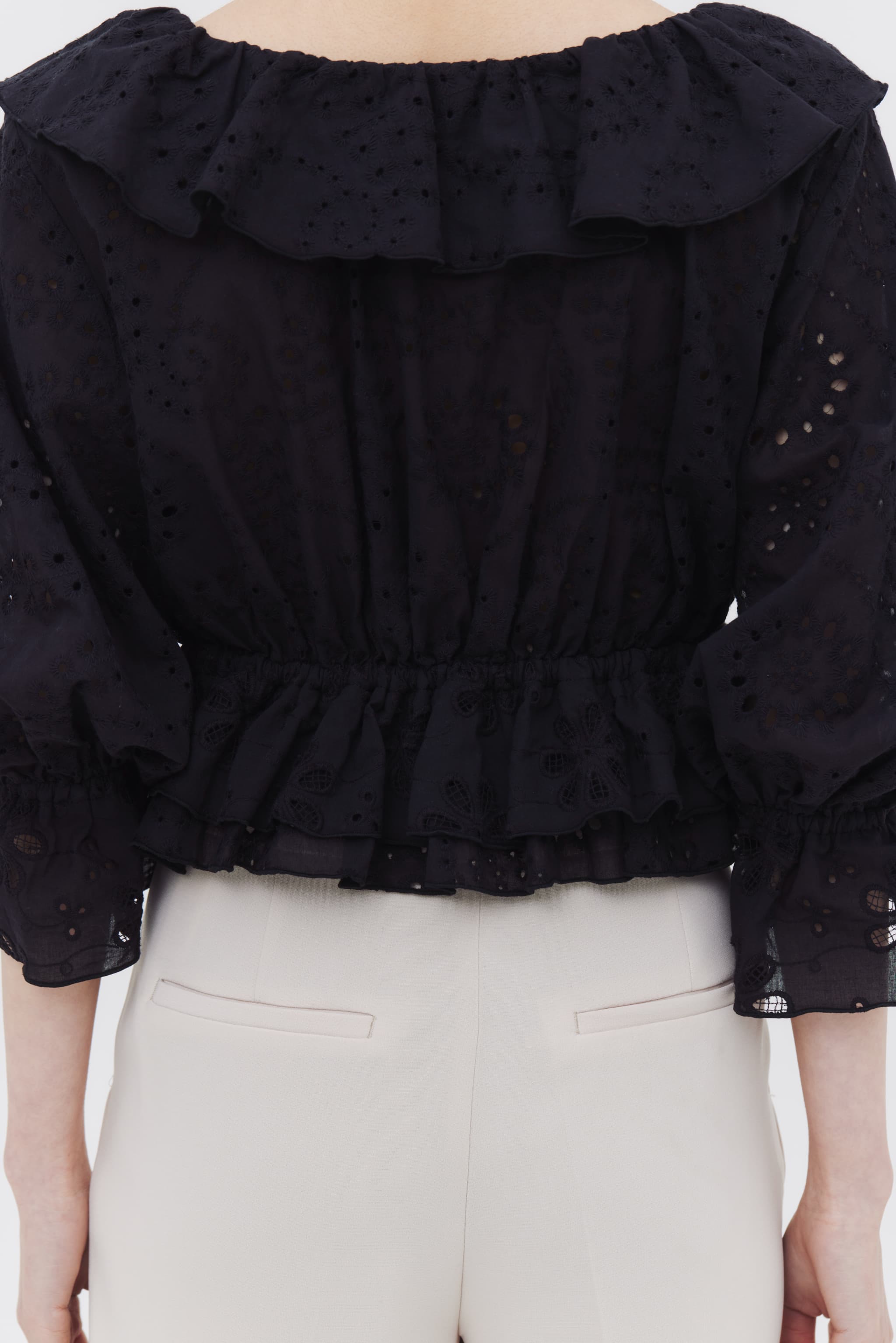 Cotton Lace Blouse