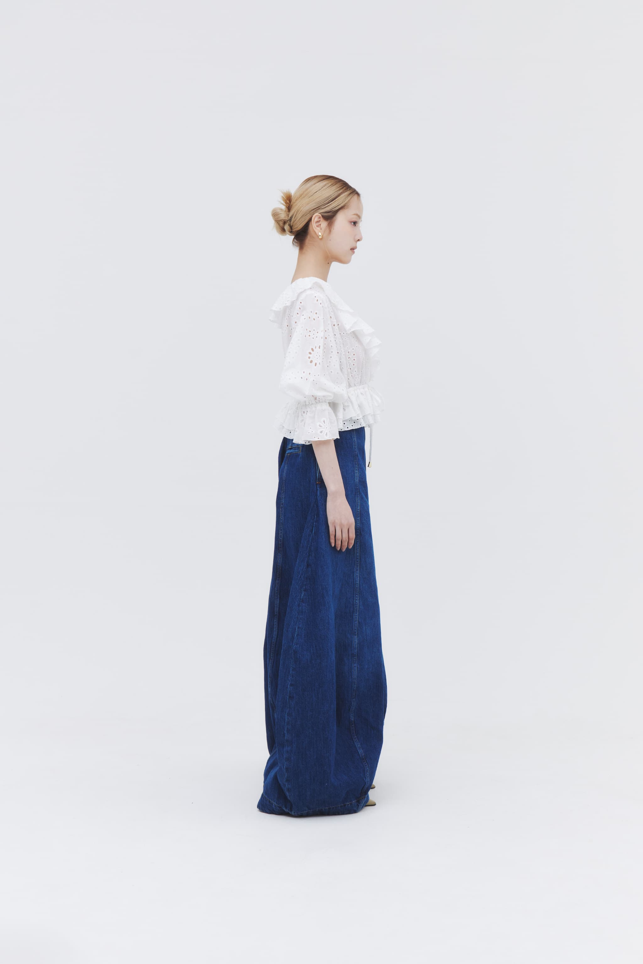 Cotton Lace Blouse