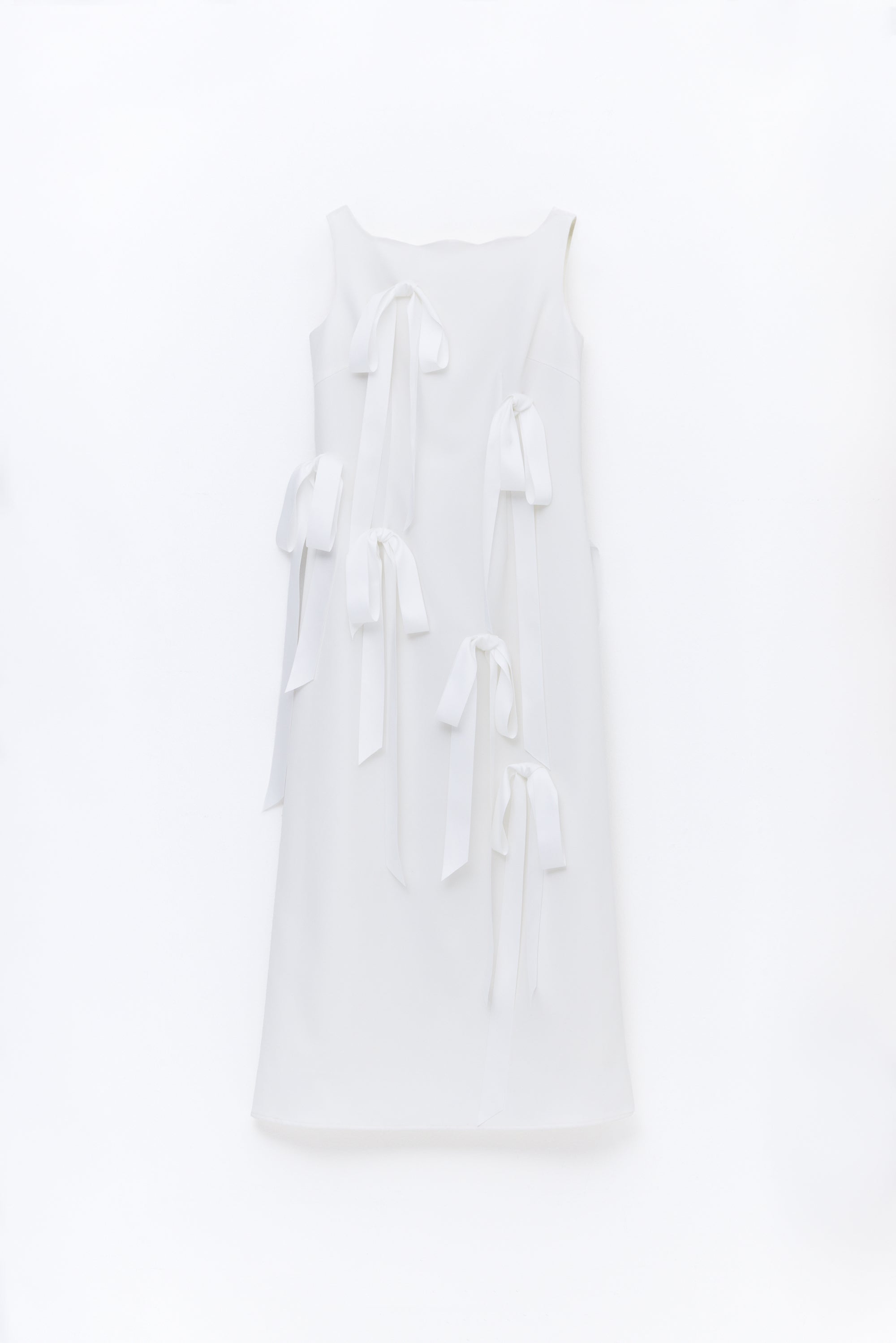 RESTOCK 〉Long Ribbon Dress