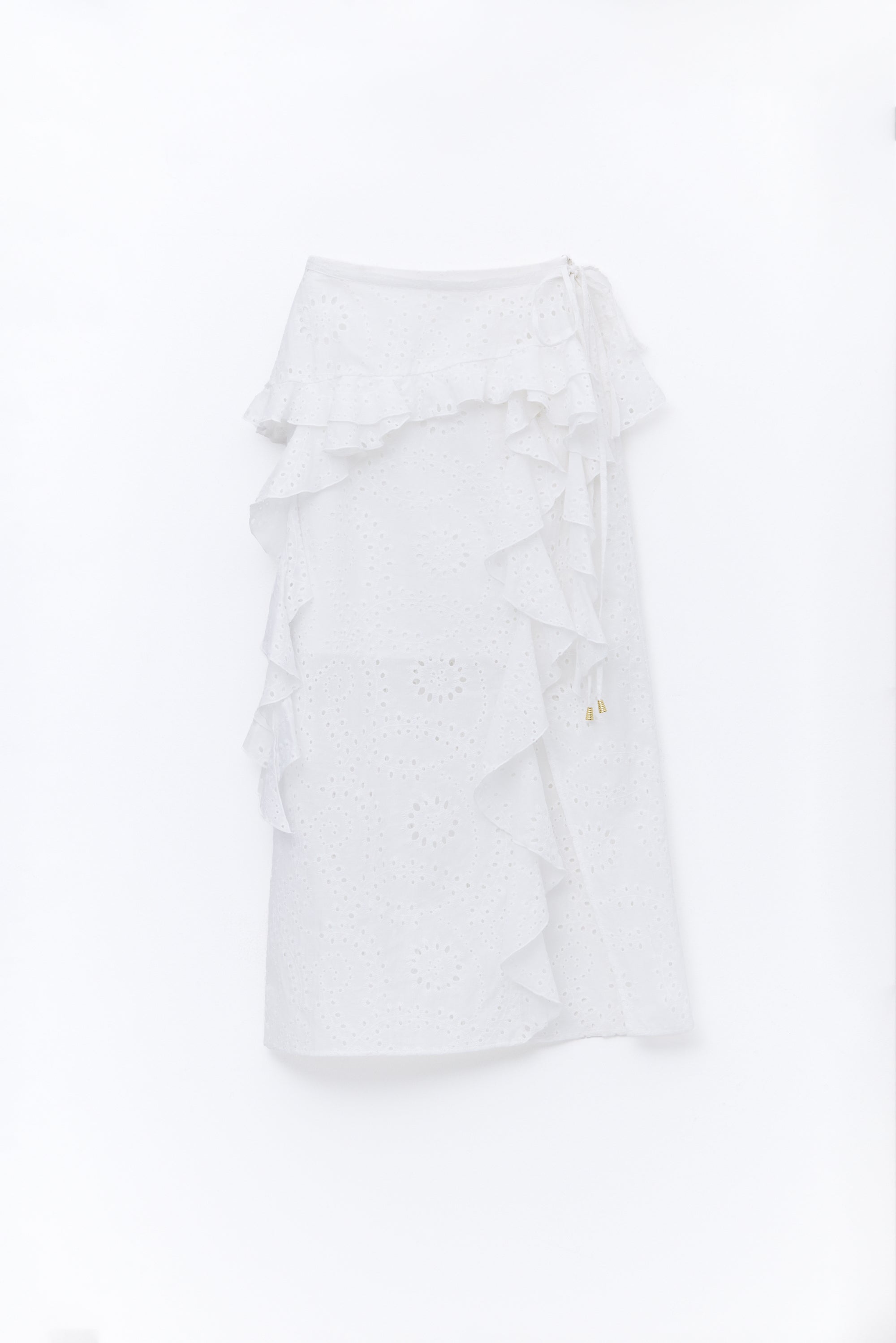 Cotton Lace Pair Skirt
