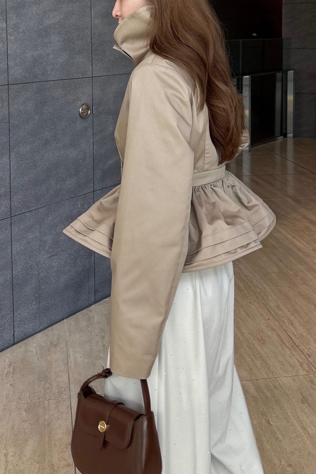 Floating Peplum Jacket