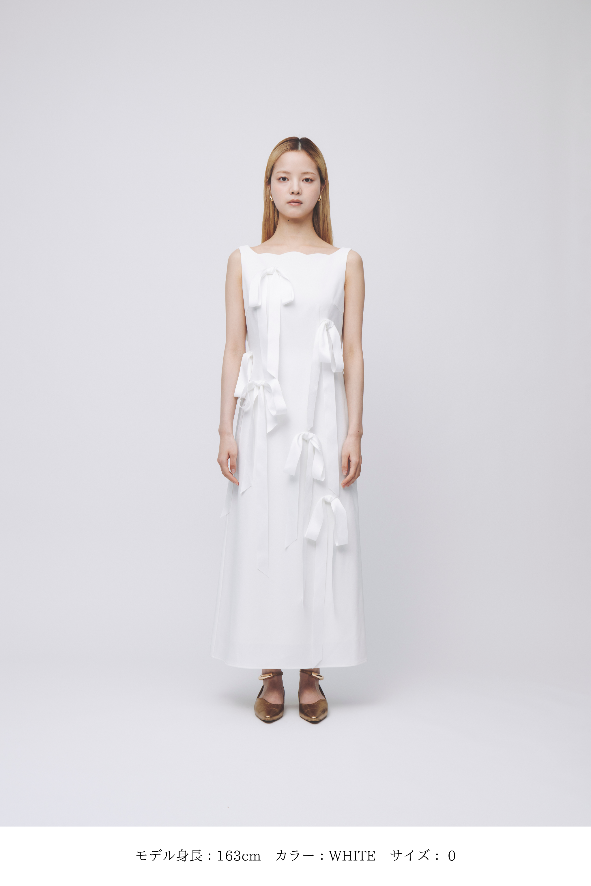 〈 RESTOCK 〉Long Ribbon Dress