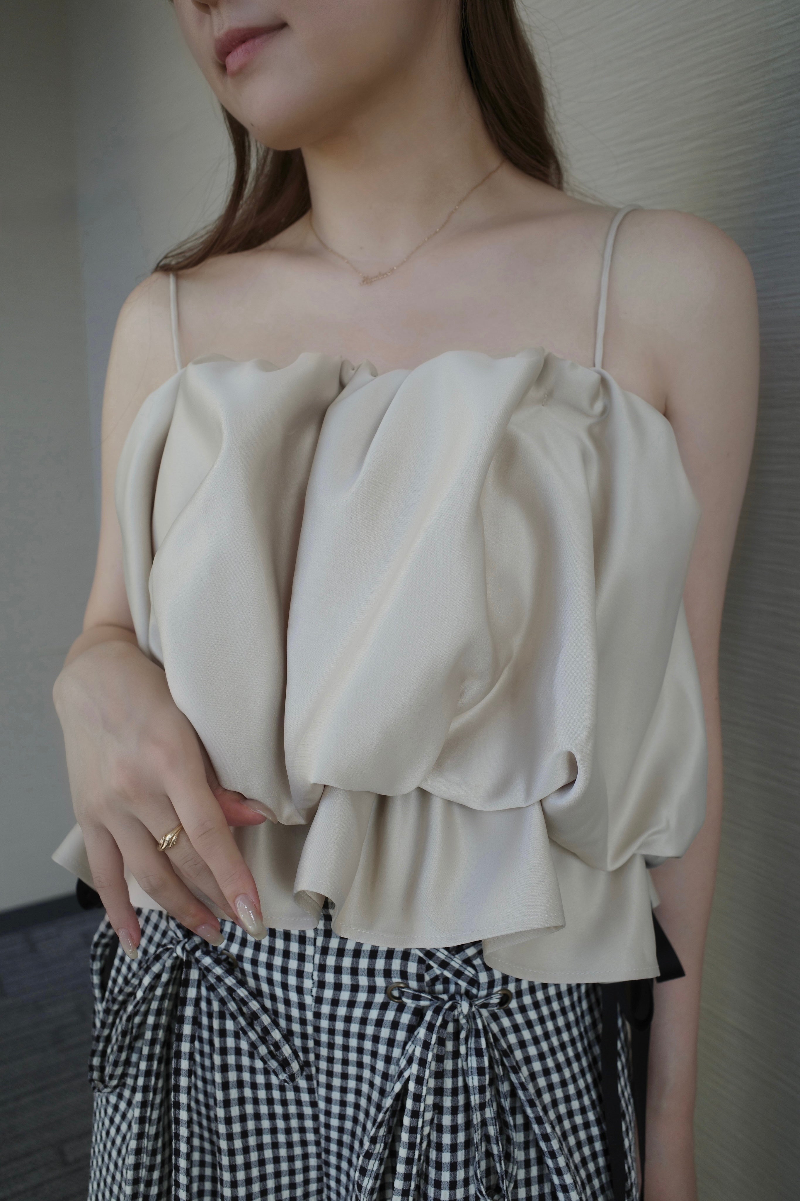 〈 RESTOCK 〉Satin Lueur Blouse