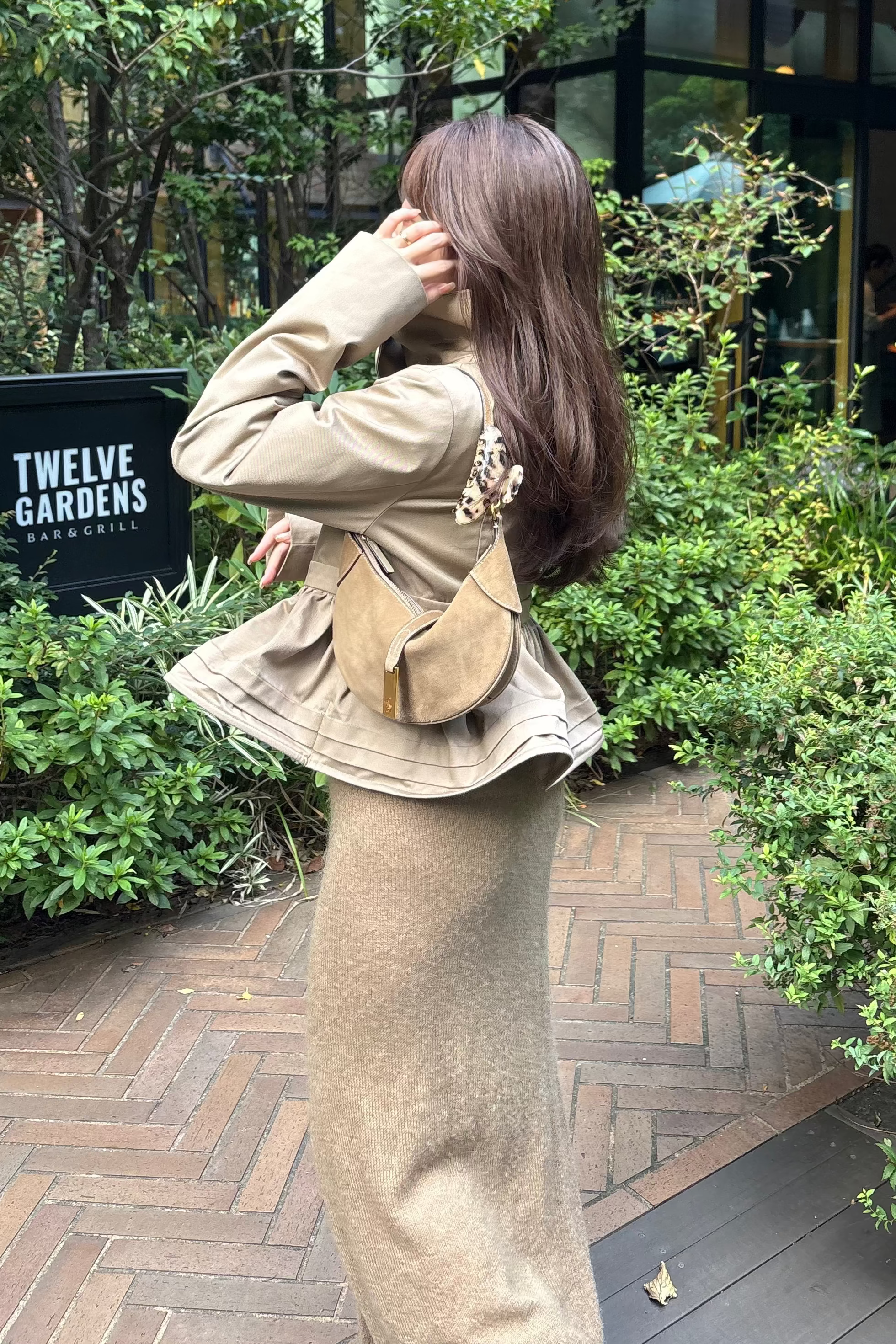 Floating Peplum Jacket