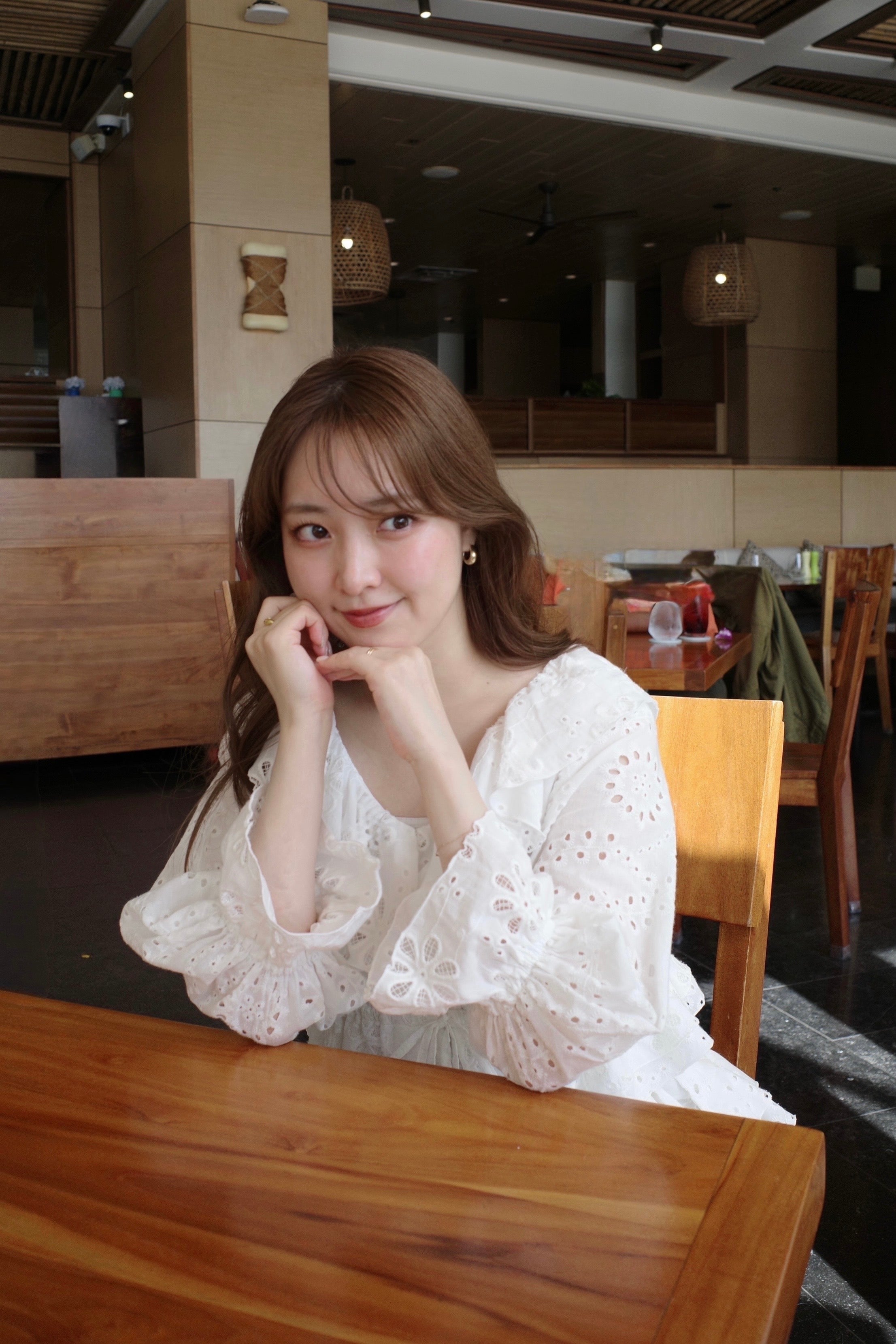 Cotton Lace Blouse