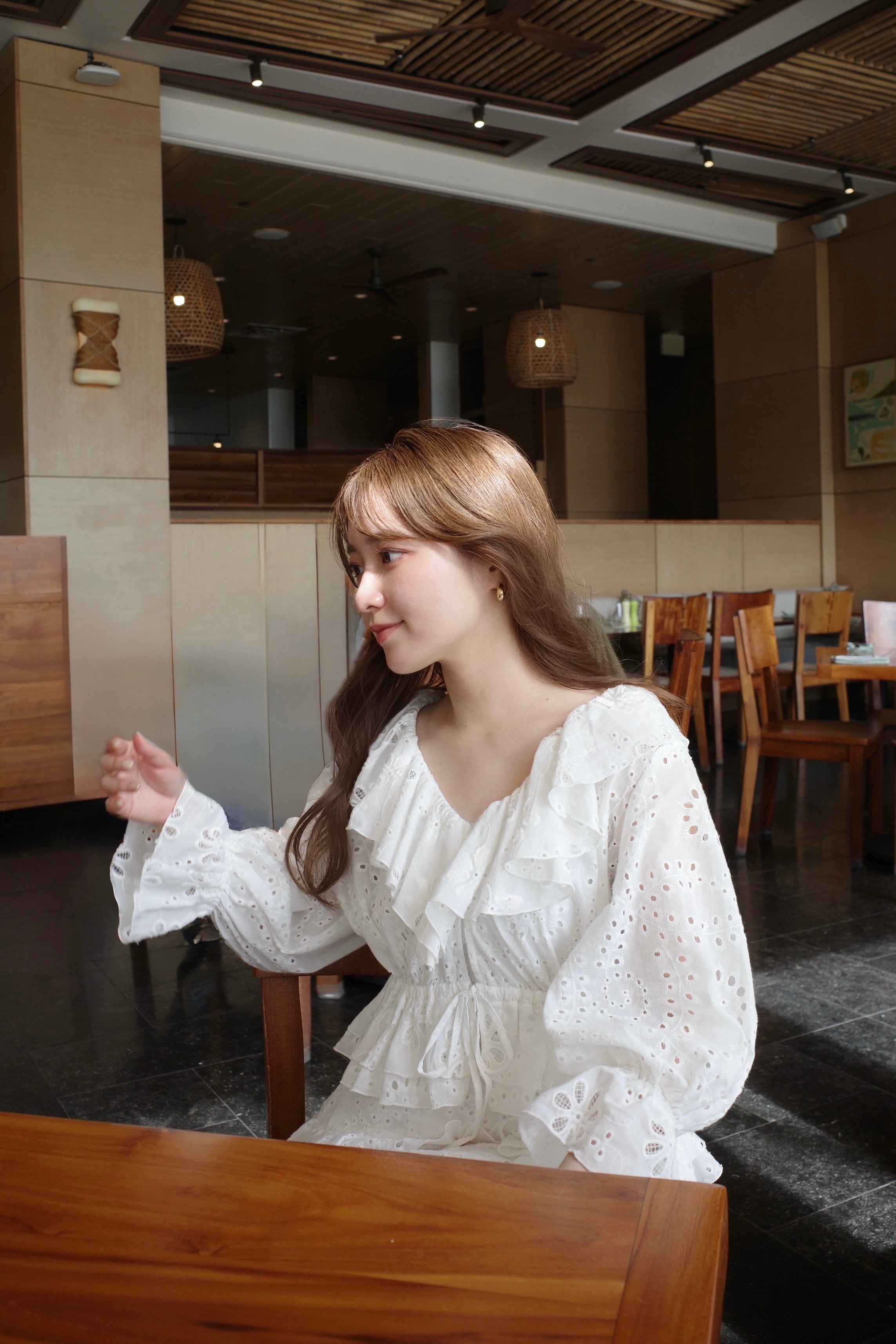 Cotton Lace Blouse