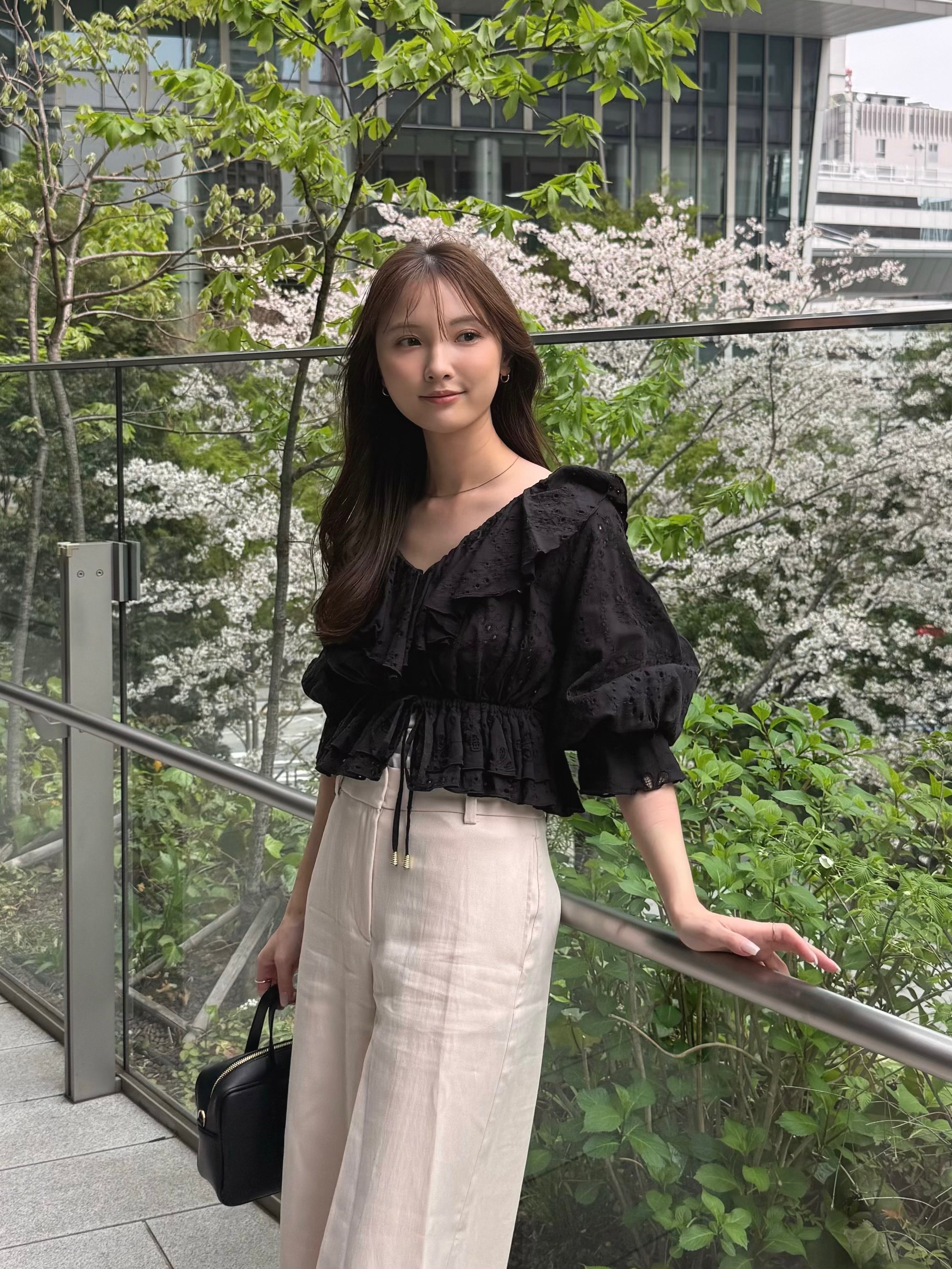 Cotton Lace Blouse